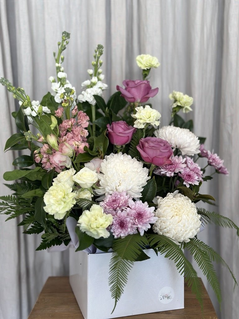 Premium Sympathy Floral Box Esperance Luxe Floral & Home Co.